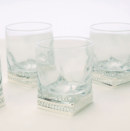 SG0015-Shot Glass With Silver Detail Main Image